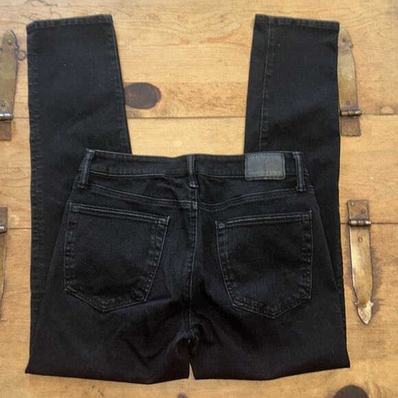 Mens. American Eagle Airflex Black Distressed Jeana Size 31 - Picture 2 of 14